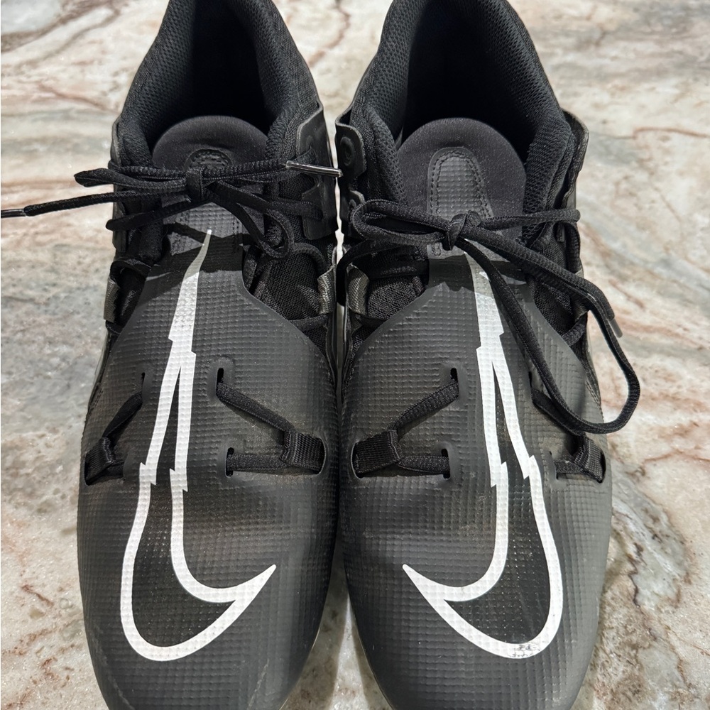 Nike Black Sneakers with White Accents